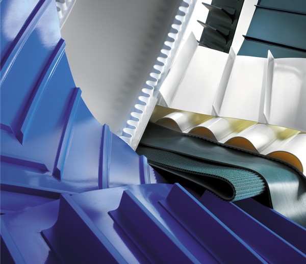 Bande PU monobloc lisse à structure Kevlar