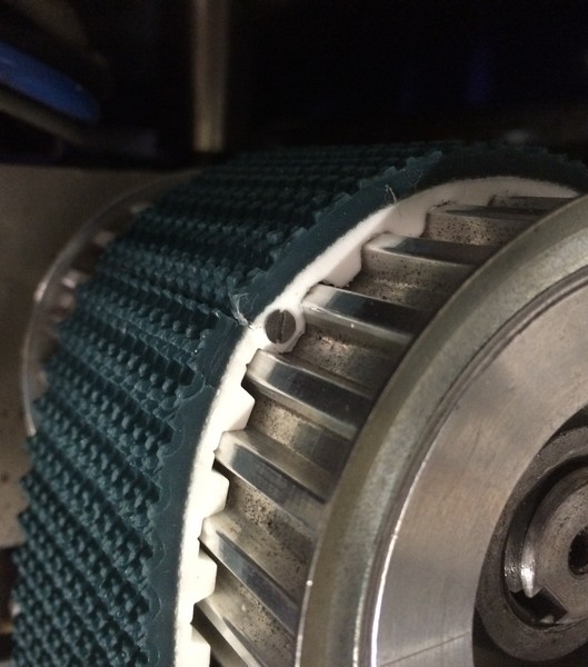 Courroies crantée T10 a assemblage rapide et revêtement supergrip