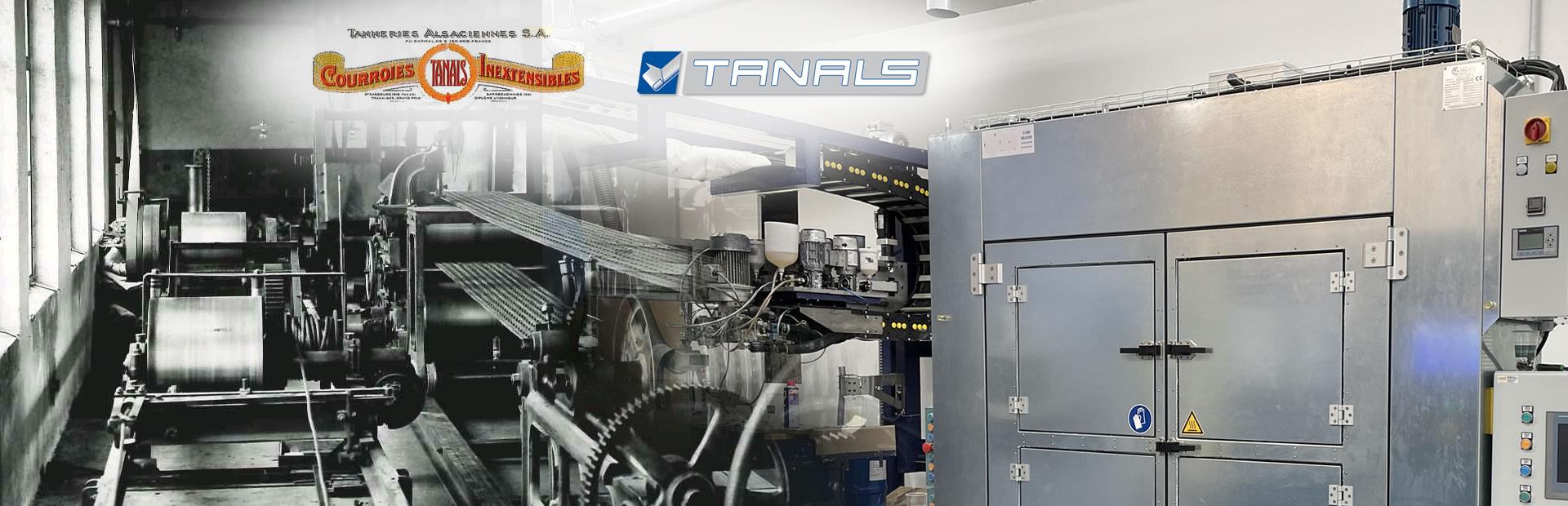 Tanals - fabrication de courroies pour l'industrie