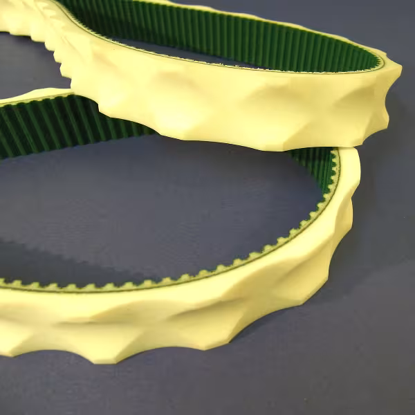 Courroie dentée T5 pour le transport de saucisses