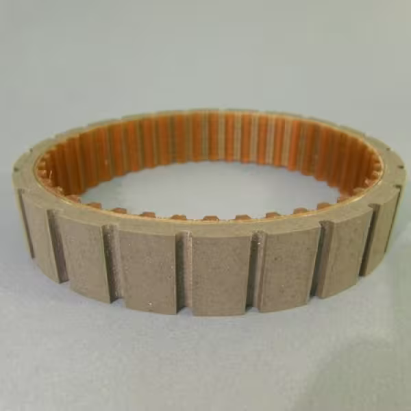 courroies avec saignées transversales