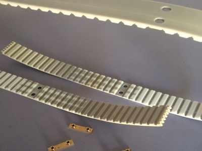 Courroie Dentée Polyuréthane PU 1.5M X 83 Dents, Largeur 9.5mm - Pour Tour, Silencieuse Et Durable - 4