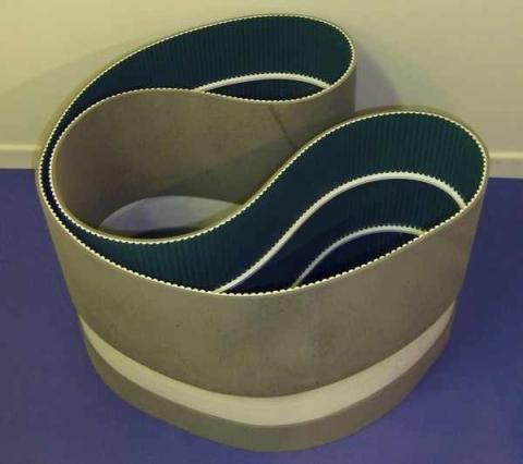 Courroie dentee 450 AT10 de rectifieuse de briques