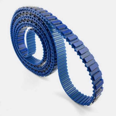 Courroie dentée AT10 Habasit + plaque de jonction ERO Joint HP avec tasseau à griffe