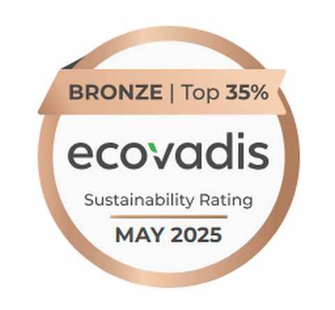 Médaille de bronze EcoVadis 2025